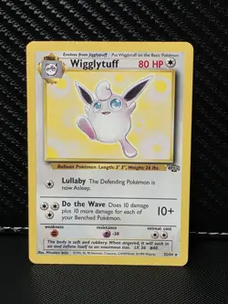 Pokemon TCG Wigglytuff Jungle Card 32/64 Unlimited Rare Non-Holo LP condition - Image 1