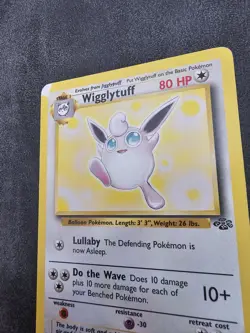 🎶 Pokemon TCG Wigglytuff 32/64 Jungle - Non-Holo Rare - Vintage WOTC LP/MP 🎶 - Image 3