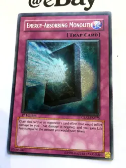 YUGIOH - BYSER SHOCK - 1ST ED - PGD-103 - ULTRA RARE - EXC. - PHARAONIC GUARDIAN - Image 3