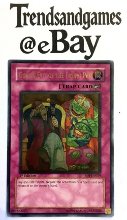 YUGIOH - GOBLIN OUT OF THE FRYING PAN - SOI-EN059 - 1ST ED - ULTIMATE RARE - NM - Image 1