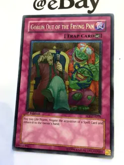YUGIOH - GOBLIN OUT OF THE FRYING PAN - SOI-EN059 - 1ST ED - ULTIMATE RARE - NM - Image 3