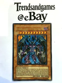 YUGIOH - RAVIEL, LORD OF PHANTASMS - 1ST ED - SOI-EN003 - ULTRA RARE - GOOD - Image 1