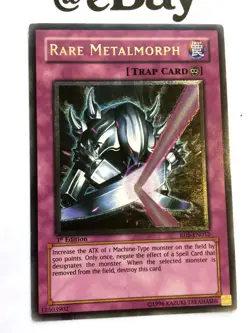 YUGIOH - RARE METALMORPH - 1ST ED - RDS-EN052 - ULTIMATE - EXC - RISE OF DESTINY - Image 2