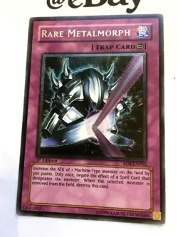 YUGIOH - RARE METALMORPH - 1ST ED - RDS-EN052 - ULTIMATE - EXC - RISE OF DESTINY - Image 3