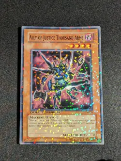 Yugioh - Ally of Justice Thousand Arms DT01-EN078 Common Duel Terminal 1 MP - Image 1