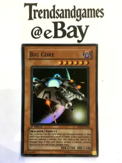 YUGIOH - BIG CORE - 1ST ED - RDS-EN030 - ULTIMATE - EXCELLENT - RISE OF DESTINY - Image 1