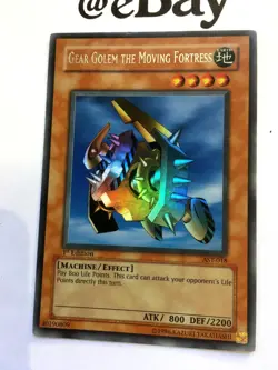 YUGIOH - GEAR GOLEM THE MOVING FORTRESS - 1ST ED - ULTRA - NEAR MINT - AST-018 - Image 3