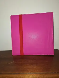 Dex Protection- 12 pocket CARD BINDER -PINK- MTG * Pokemon - Image 4