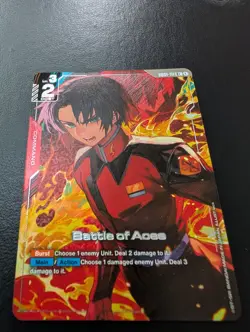 Battle of Aces GD01-111 R+ FOIL - Newtype Rising - Gundam Card Game - Image 1