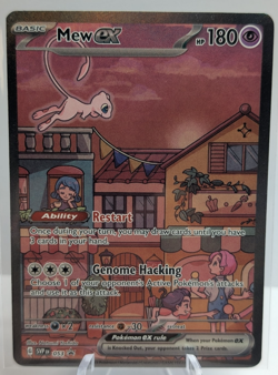 Pokemon TCG Mew ex SVP 053 Scarlet Violet 151 UPC Promo Full Art Card - Image 1