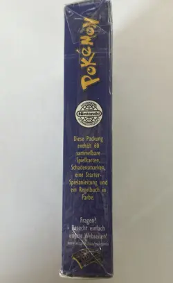 1999 Factory Sealed GERMAN Pokemon Card Base 2 Player STARTER SET DECK - WOTC - Image 2