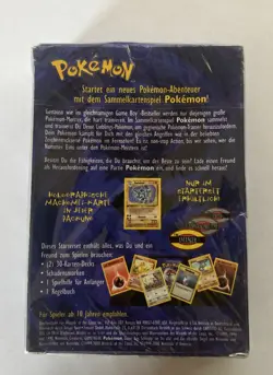 1999 Factory Sealed GERMAN Pokemon Card Base 2 Player STARTER SET DECK - WOTC - Image 3