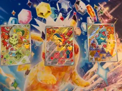 Pokemon First Partner Series 2 - Johto Starter Set Chikorita Cyndaquil Totodile - Image 1