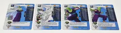 4 Dragon Ball Z TCG Panini Piccolo Starter Personality Hi Tech FOIL Card S21-S24 - Image 1