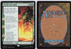 World War Hulk 197 Rare Marvel Super Heroes Magic: The Gathering Near Mint - Image 3