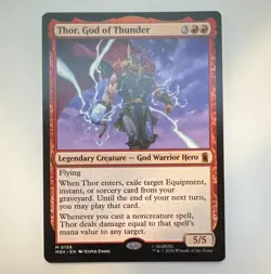 Wizards of the Coast Thor, God of Thunder Marvel Super Heroes 0156 Mythic Eng - Image 1