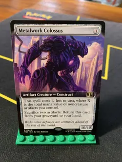 Metalwork Colossus [Extended Art] MTG Marvel Superheroes MSH Magic - Image 1