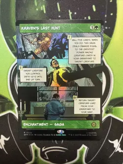 MTG Kravens Last Hunt 0226 (Borderless Foil) [Marvels Spider-man, Near Mint] - Image 1