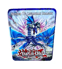 Yu-Gi-Oh! Trading Card Game Collectible Tin Box # 17 Leviathan Dragon Empty - Image 1