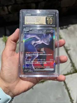 2025 Pokemon JPN Mega Dream EX Team Rocket’s Mewtwo EX #237 CGC P10 - Image 2