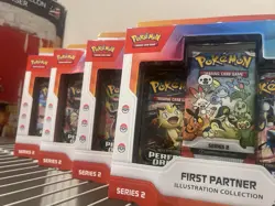 Pokemon First Partner Illustration Collection Series 2 Sealed x4 - Image 4