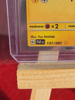 Pikachu 131/091 SV: Paldean Fates Shiny Holo Rare Pokemon TCG Card - Image 5