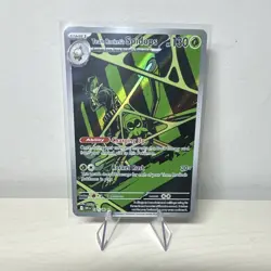 Team Rocket's Spidops 187/182 Sv10 Destined Rivals IR Holo Full Art Pokemon TCG - Image 1