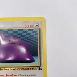 Ditto 18/62 Fossil NM Rare WOTC Pokemon TCG Vintage Single - Image 3