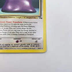 Ditto 18/62 Fossil NM Rare WOTC Pokemon TCG Vintage Single - Image 5