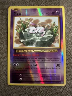 Pokemon Mew TCG 2016 XY Evolutions Reverse Holo Rare Card 53/108 - Image 1