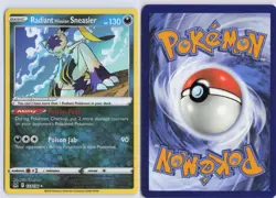 Radiant Hisuian Sneasler 123/196 Radiant Rare Lost Origin Pokemon Holo LP - Image 3