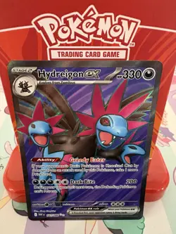 Pokemon Hydreigon ex 161/086 White Flare Ultra Rare Full Art Holo NM - Image 1