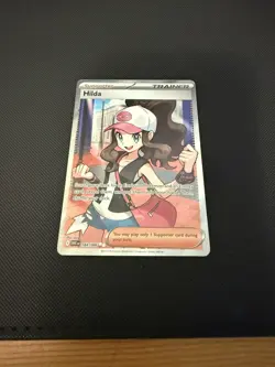 Hilda 164/086 Pokemon White Flare Ultra Rare Full Art Holo NM - 001 - Image 2