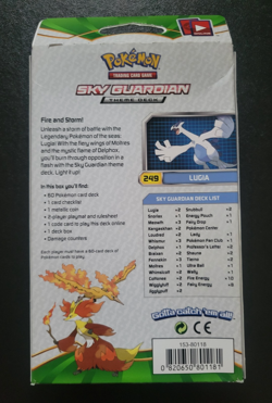 Fates Collide Lugia Sky Guardian THEME DECK TCG POKEMON CARD DECK - Image 2