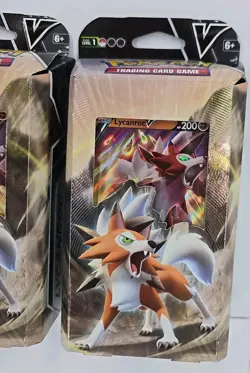2 Packs Pokemon TCG Battle Deck Lycanroc V (Brand New, Factory Sealed) - Image 2