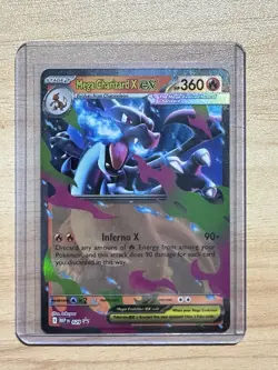 Pokemon TCG Mega Charizard X ex 029 Mega Evolution Black Star Promo NM - Image 5