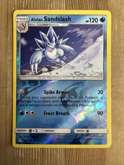Alolan Sandslash 29/156 S&M Ultra Prism Pokemon Reverse Holo NM/VLP - Image 1