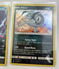 2 Card Lot Absol Holo Pokemon TCG basic rare 76/159 81/145 - Image 3