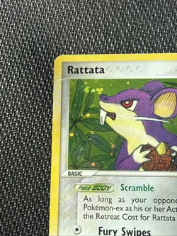 Pokemon Rattata 71/109 Ex Team Rocket Returns Reverse Holo Stamped Near Mint - Image 3