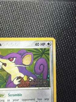 Pokemon Rattata 71/109 Ex Team Rocket Returns Reverse Holo Stamped Near Mint - Image 4