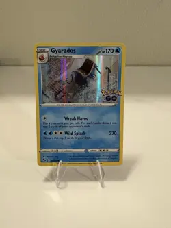 Holo Gyarados 022/078 Rare Pokemon GO Near Mint - Image 1