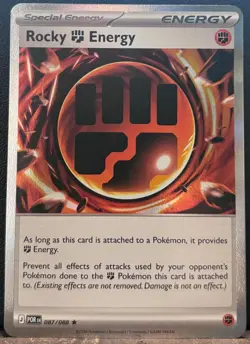 Rocky Fighting Energy 087/088 Rare Perfect Order Pokemon Holo Near Mint - Image 1