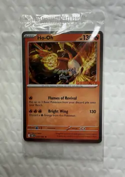Pokemon Chaos Rising Ho-Oh 010/086 Galaxy GameStop Promo Stamped - New / Sealed - Image 1