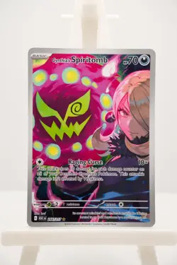 Cynthia's Spiritomb 244/217 Illustration Rare Ascended Heroes Pokemon Near Mint - Image 1