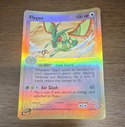 Pokemon TCG Flygon 15/97 EX Dragon Reverse Holo Rare English 100HP 2003 - Image 1
