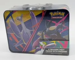 New Pokemon TCG Collector Treasure Chest Lunch Box Tin 2025 - Image 2