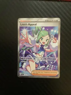 Pokemon Lisias Appeal - 234/191 - Surging Sparks - Full Art Trainer - Near Mint - Image 1