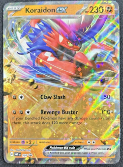 Pokemon TCG - Koraidon Ex Tin Scarlet & Violet Black Star Promo #197 - Image 1