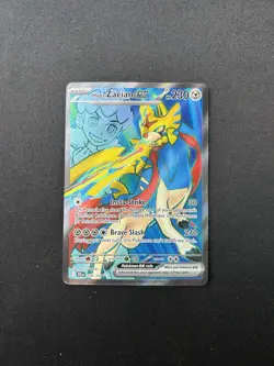 Hop's Zacian ex 176/159 Ultra Rare SV09: Journey Together Pokemon - Image 1