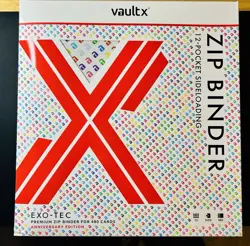 Vault X Anniversary 30th Edition Pokemon Exo-Tec 12 Pocket Zip Binder 151 - Image 1